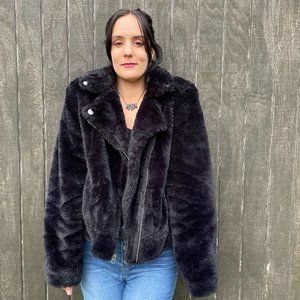Lucky Brand Faux Fur Jacket